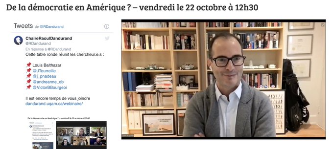 Selon <a href="/JTourreille/">Julien Tourreille, Ph.D.</a>, la démocratie américaine fait face à trois défis de taille: le redécoupage partisan de la carte électorale, la protection des droits civiques et l’incapacité d’atteindre un consensus politique.
<a href="/RDandurand/">ChaireRaoulDandurand</a>

#Gerrymandering