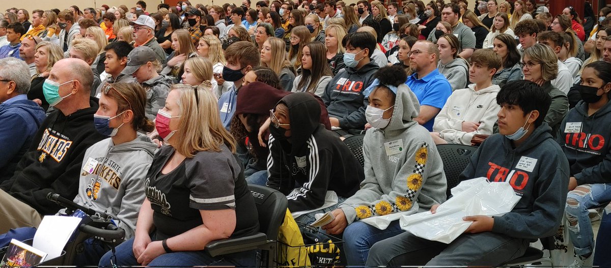 wheatweet's tweet photo. Sights & views from #BlackAndYellow Day! #shockervisit https://t.co/HArSPxDKws