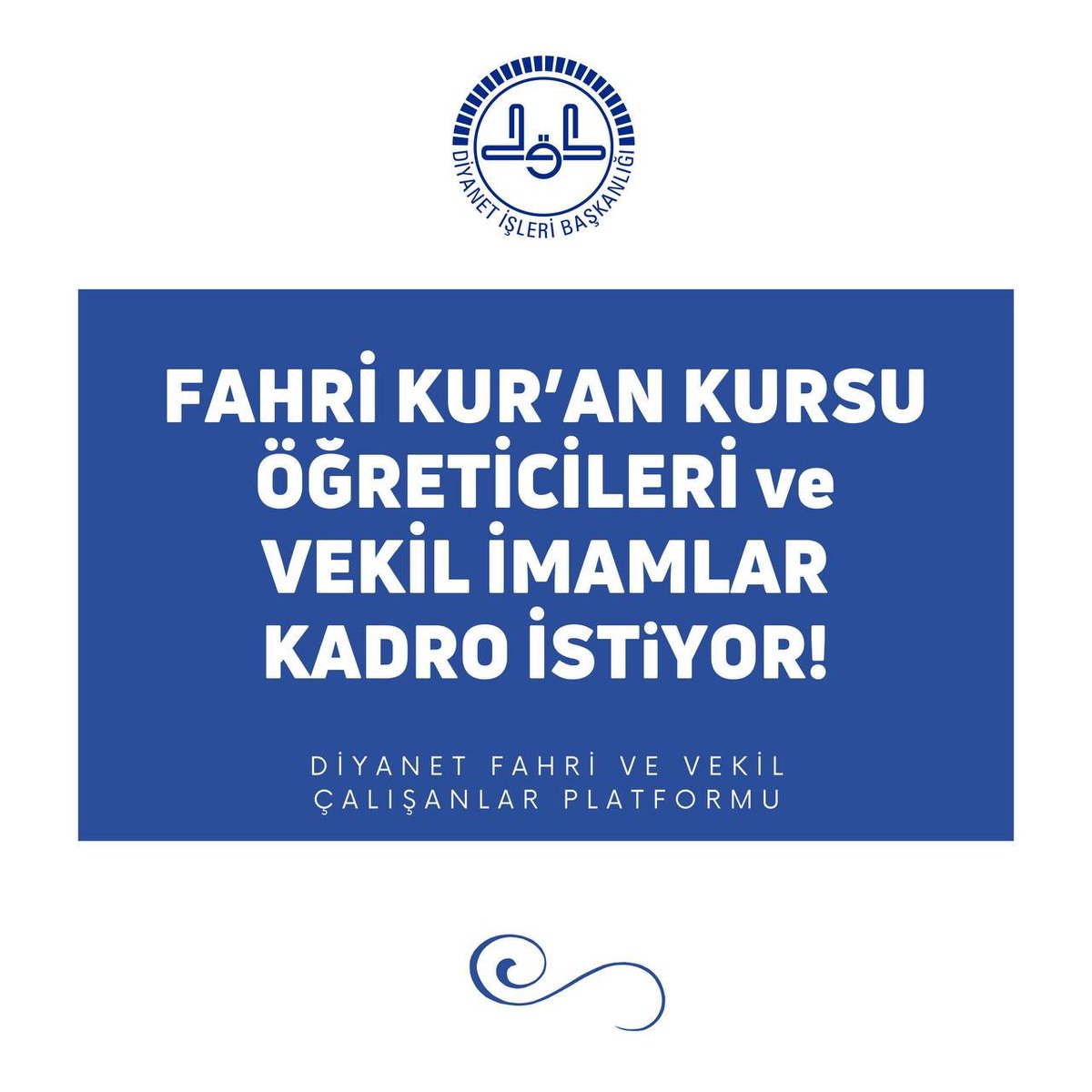 KadroHakkim's tweet photo. #Kaygılarımız çok 
Mesajlarımızı hiç okumadınız @ekremacikel abi bu akşam okur musun 
#MerakEdiyorum FAHRİ ÖĞRETİCİLERİ ve VEKİL İMAMlara verilen Cumhurİttifakı #Kadro sözü ne zaman tutulacak  #Kaygılarımız emeğimizin karşılığı kadroyu alamadığımızdandır https://t.co/9efvai71Y5