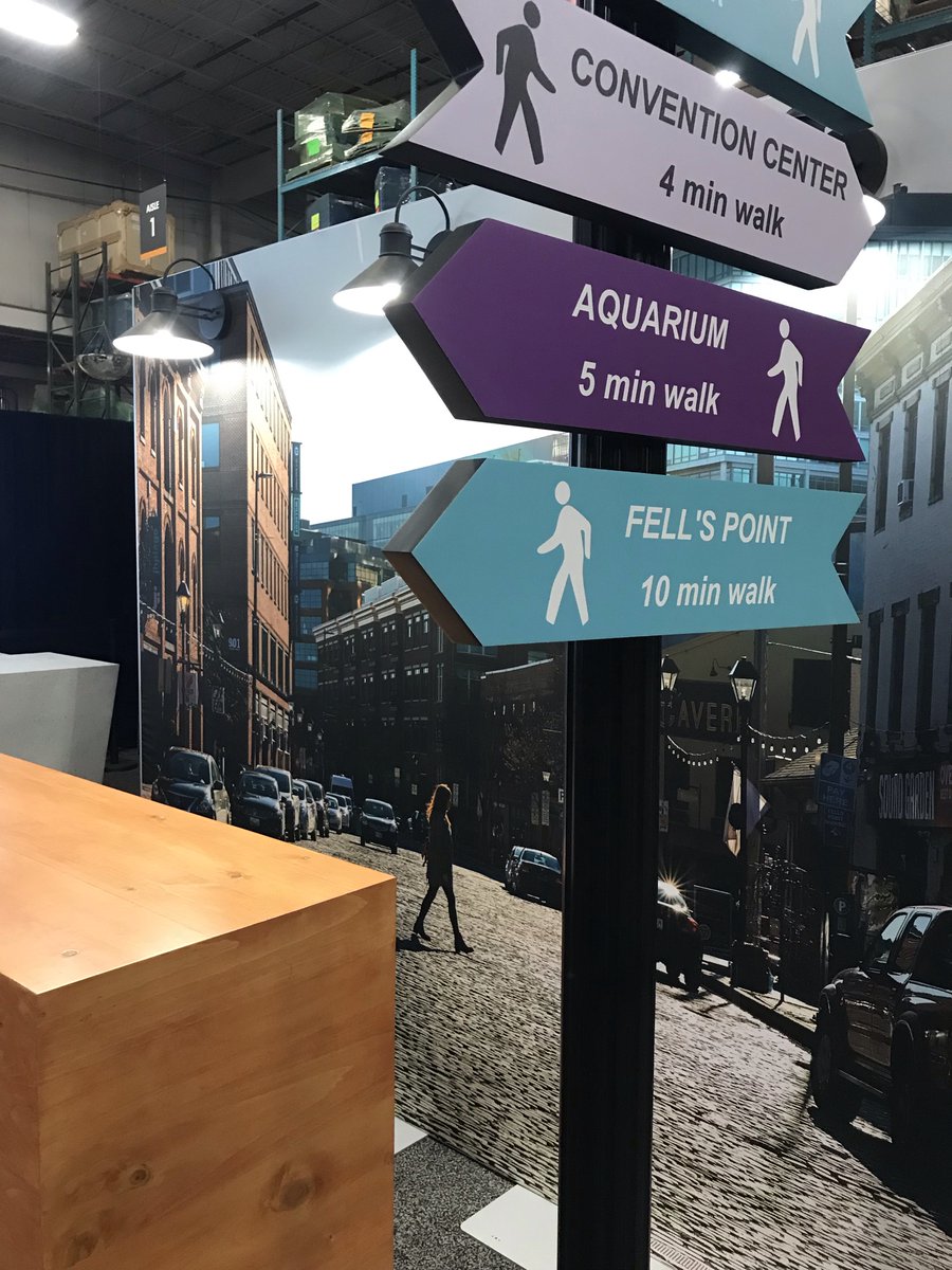 BaltimoreMD's tweet photo. We’re unveiling something out-of-the-box very soon... @IMEX_Group America attendees can see Visit Baltimore’s first tradeshow booth since the pandemic at #IMEX2021 in Las Vegas, November 9-11. Watch this space for the official reveal!
#VisitBmoreBTS https://t.co/tOaDCm3Syb