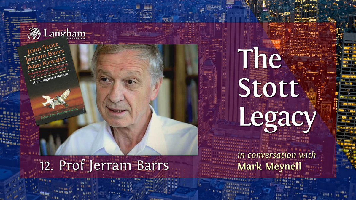 Quaerentia's tweet photo. Excited to have the latest episode of #TheStottLegacy out - a conversation with the great #JerramBarrs about all things #FrancisShaeffer #EdithSchaeffer #JohnStott and being on the first board of @liccltd
https://t.co/9cZiELsJaZ
@LanghamPartners @LanghamUS @CovSeminary https://t.co/2Krf7trQj0