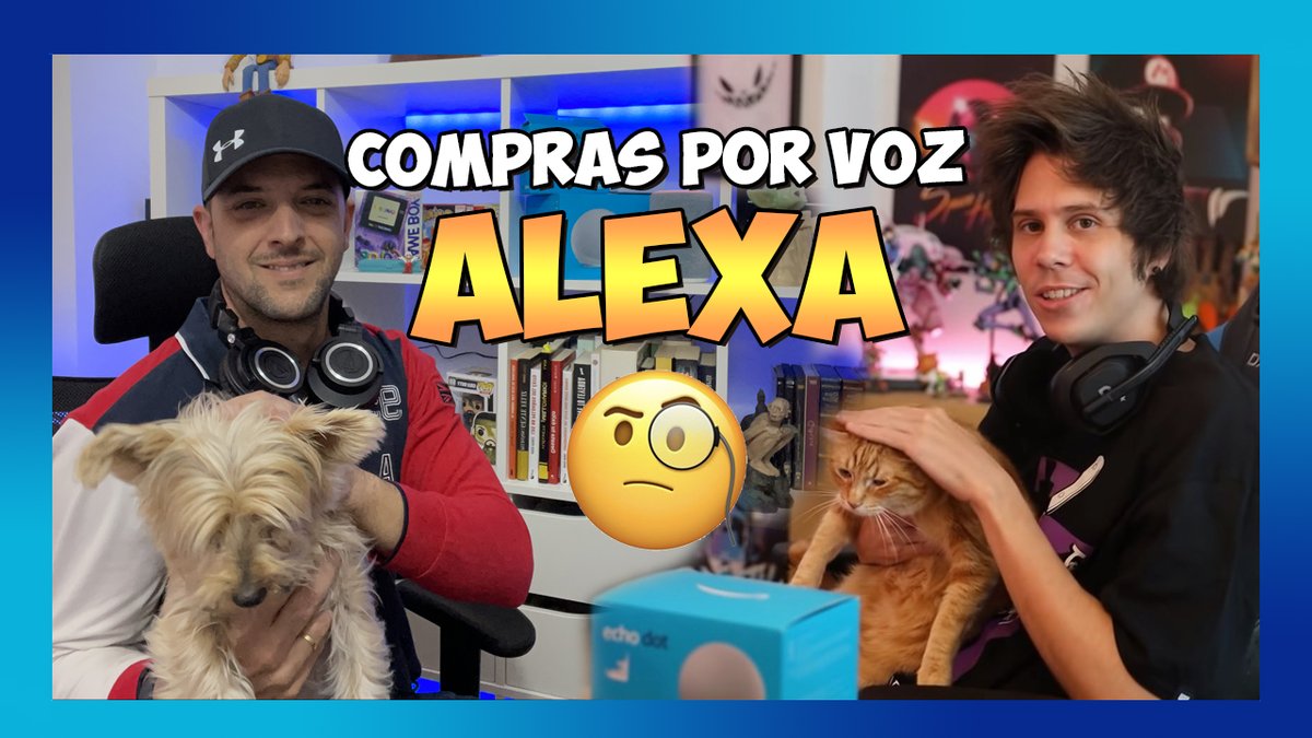 GaridriYT's tweet photo. Nuevo vídeo sobre Alexa y @elrubius_OMG ya disponible en YouTube. https://t.co/M3v8Cfr7R5 https://t.co/sSOnDLYwyu