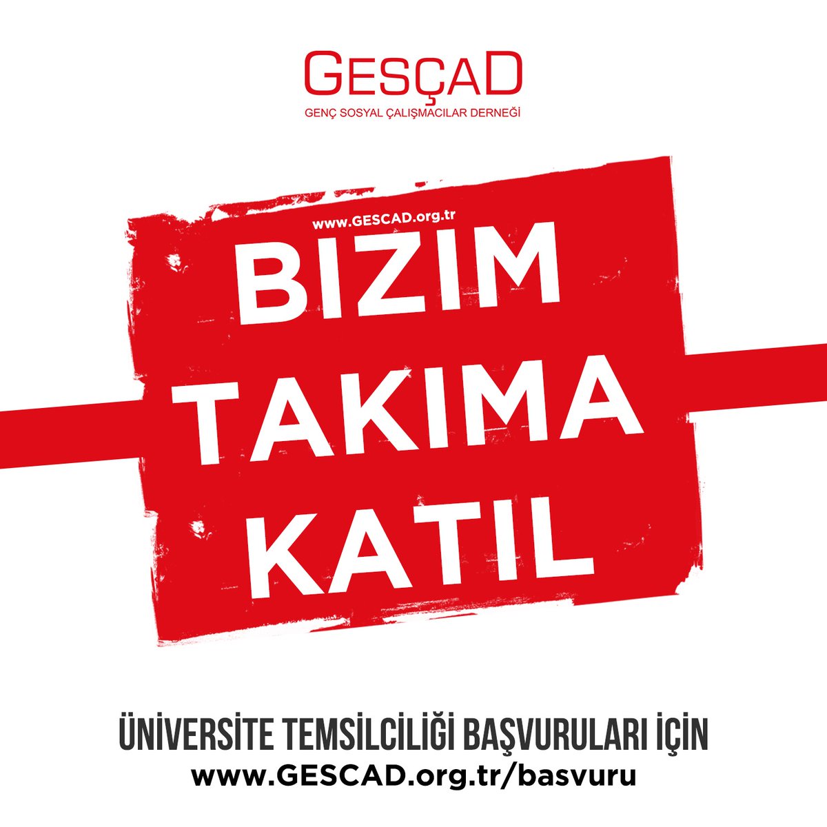 shcek1921's tweet photo. GESÇAD üniversite temsilciliği için başvuru 👇🏻
https://t.co/CBESDQzVDa

#bizimtakımakatıl https://t.co/beJC0Swkjh