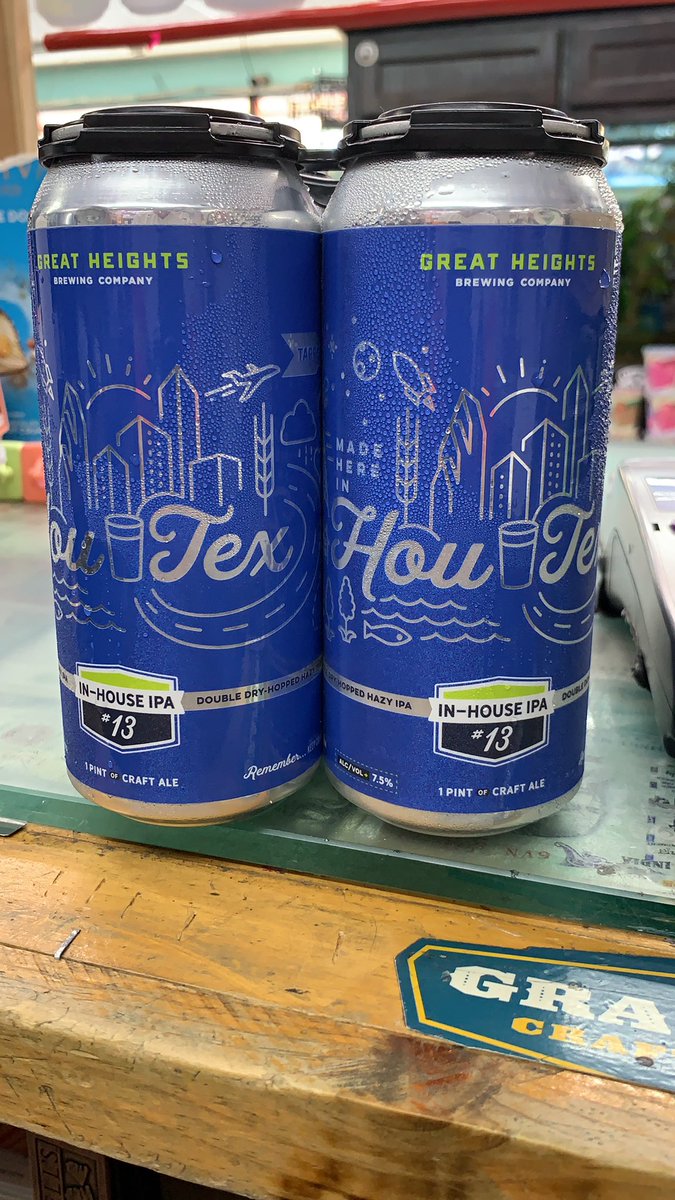 TheBeerStation's tweet photo. Fresh great Heights in house ipa #13 DDH hazy ipa just arrived at d&amp;q @GreatHeights https://t.co/T6Fdm3ZjtG