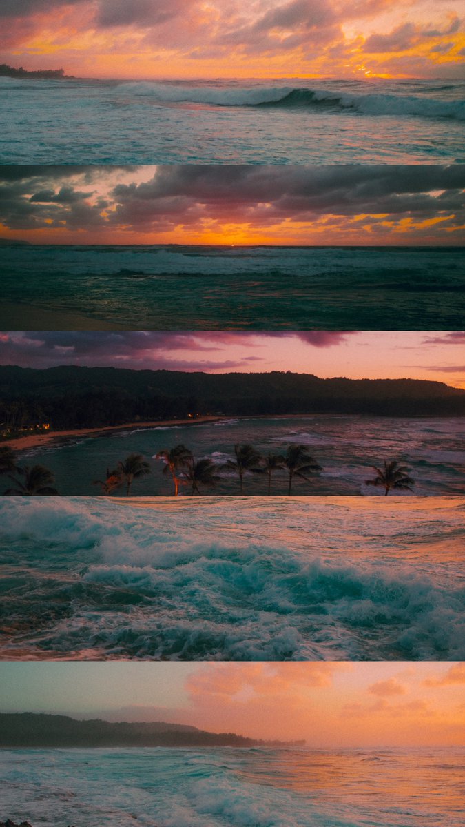 sunsets from the islands