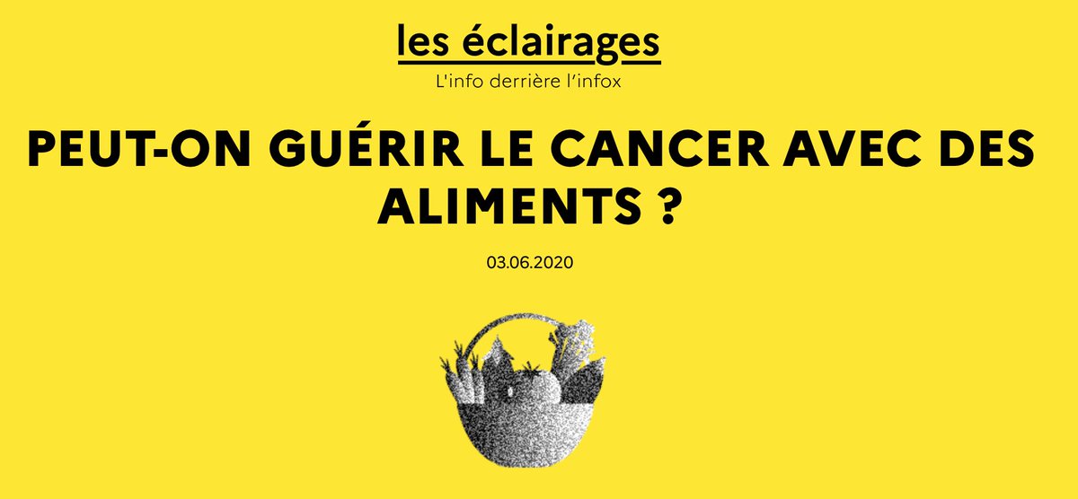 RoseUpAsso's tweet photo. 💡[L'INFO DERRIÈRE L'INFOX]💡 Aucun aliment "miracle" n’a fait la preuve scientifique de son action pour traiter les #cancers.
Retrouvez les éclairages de l'@Institut_cancer 👉 https://t.co/VkNHG4w5Fg
#OctobreRose
#Anticancer
#SuperAliments https://t.co/zYgqELSmlc