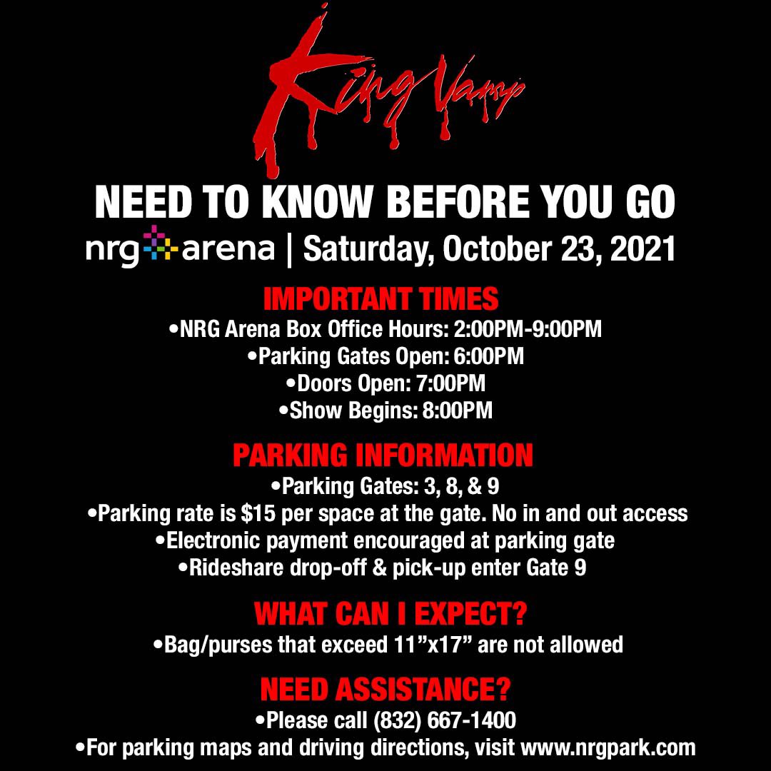 reliant_park's tweet photo. 🚨Here’s what you need to know before heading to Playboi Carti at NRG Arena! 
.
.
.
#nrgarena #playboicarti #needtoknow #kingvamptour https://t.co/ScGjsLZNdu