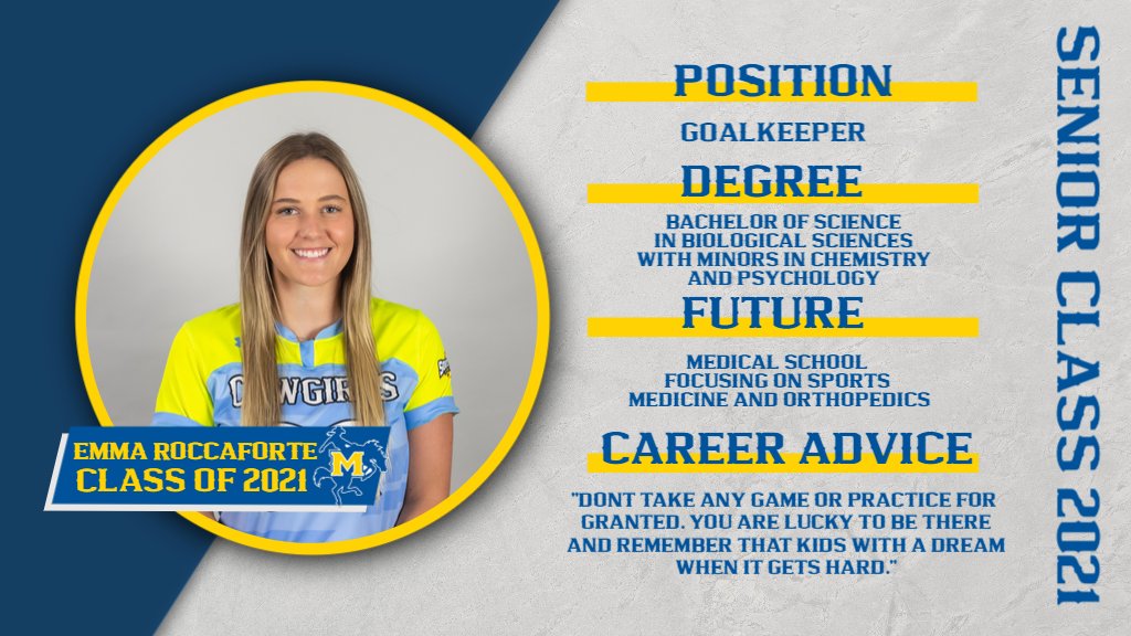 One of the most accomplished to ever wear the Blue and Gold. 
From Nederland, TX., "the rock between the posts"... Senior Emma Roccaforte!🤩

#GeauxPokes🤠