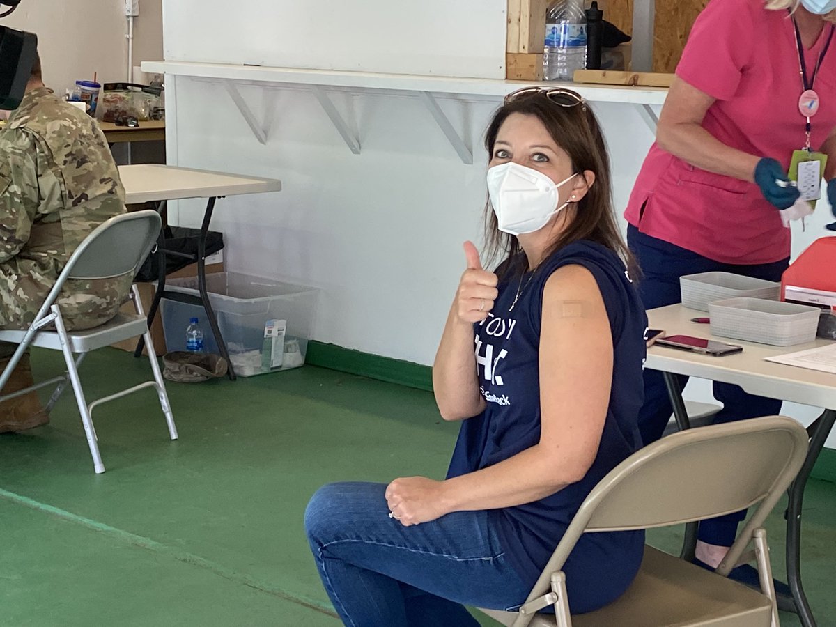 JudithWNCN's tweet image. @SecMandyCohen gets her booster shot at the @NCStateFair today. COVID Boosters are now available anywhere vaccines are 
@WNCN