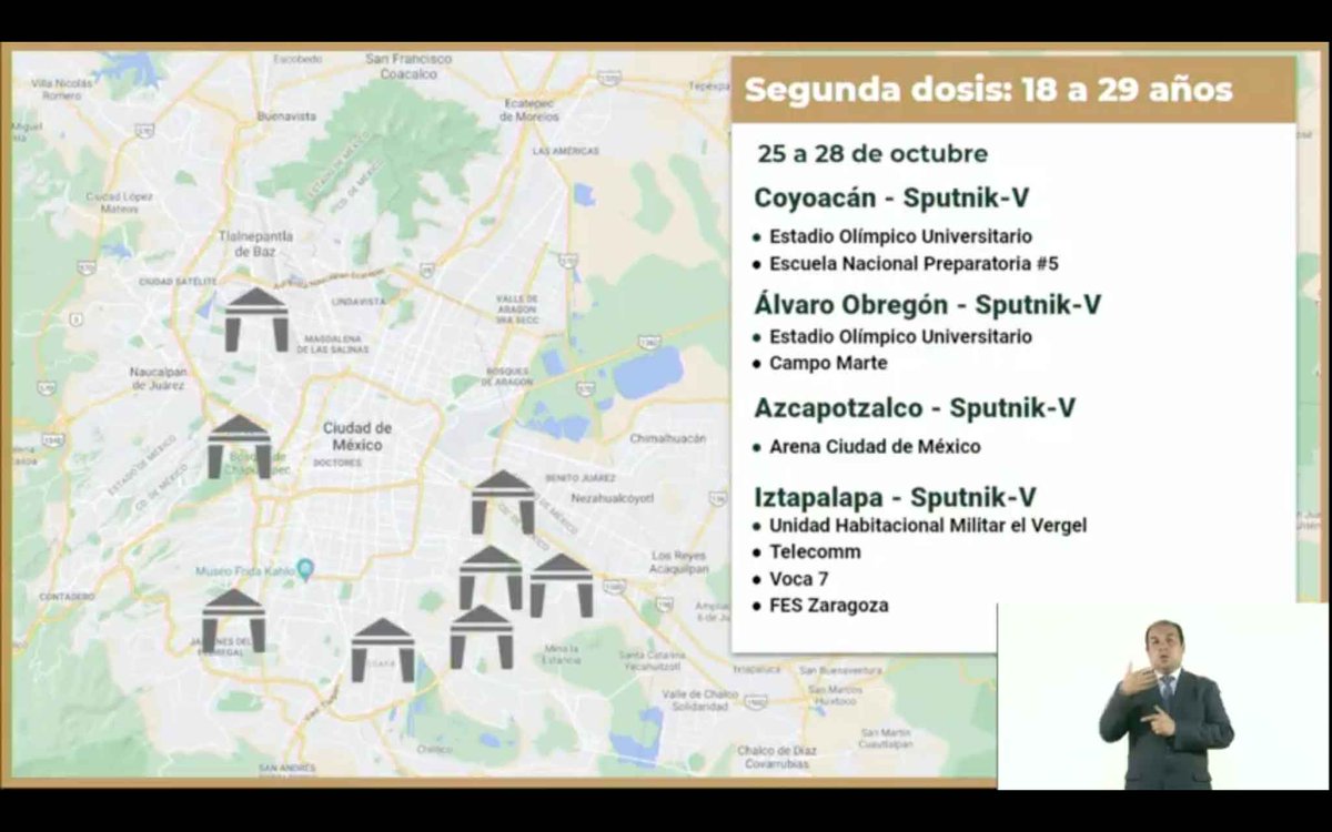 closeandsolve's tweet photo. 🧵2/4💉 #Vacunación CDMx #Adultos
La siguiente semana toca turno a #2da dosis de #Sputnik V, a personas de #18a29 años en
#ÁlvaroObregón,
#Azcapotzalco,
#coyoacan ,
#Iztapalapa , y
rezagos de #2daDosis de cualquier otra alcaldía,
#VacunaCOVID https://t.co/H4iJIAKvTO