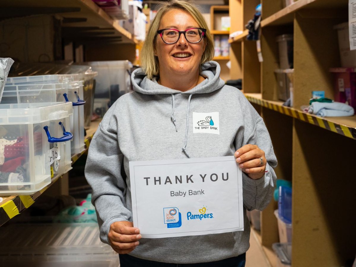 InKindDirect's tweet photo. ‘At @Pampers_UK, supporting babies’ happy, healthy development is at the heart of all we do. We’re so proud to have donated over 3.3m products through In Kind Direct to families over the past 20 years.'
- Selina Butler, Pampers Communications Manager
#ComfortsOfHome https://t.co/05zrXlc4QF