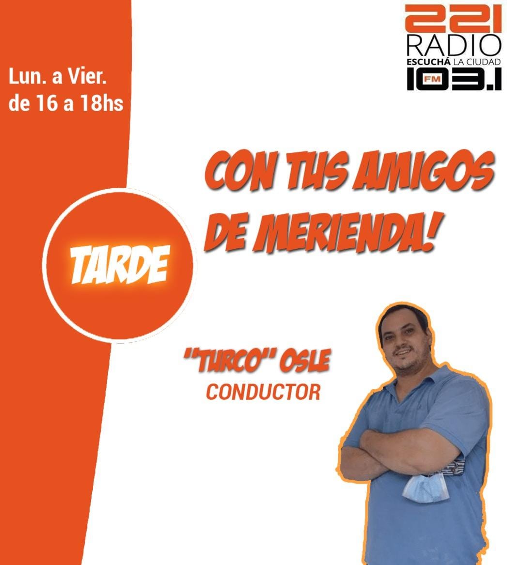 221radio's tweet image. #Tarde🧉| ¡Ya, estamos al aire!

@tarde_programa con @marantonelliok @turcolibia y @nandotocho hasta las 18hs

📻FM 103.1 221radio.com.ar