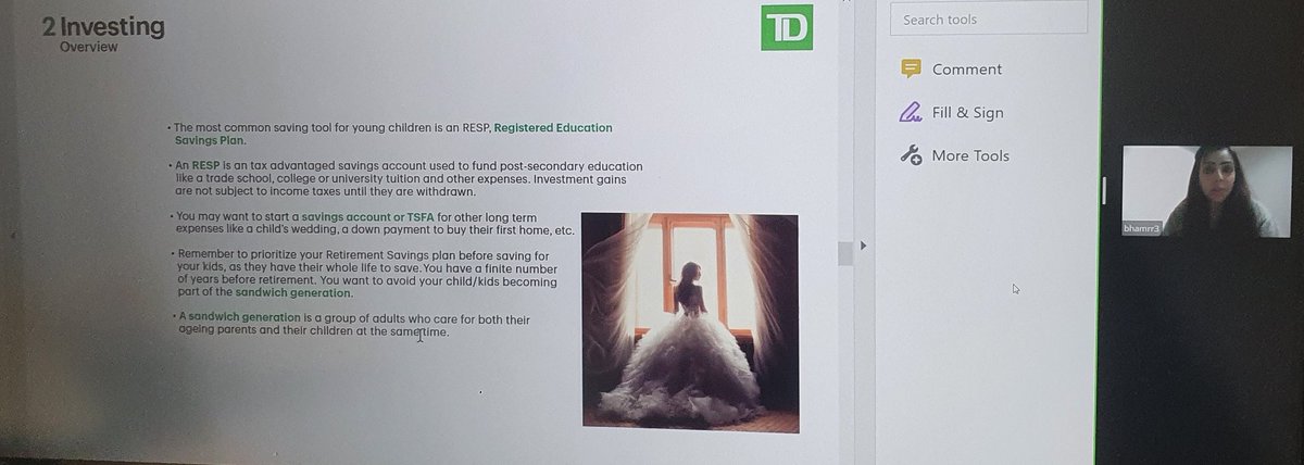 Happy Friday! What a fantastic morning with our Fleetwood advisors partnering up with S.U.C.C.E.S.S to run an online workshop to educate our new immigrants on different ways to save for themselves and their children.@amanparsad_td @CSir_TD <a href="/jtbains/">Jatinder Bains</a>