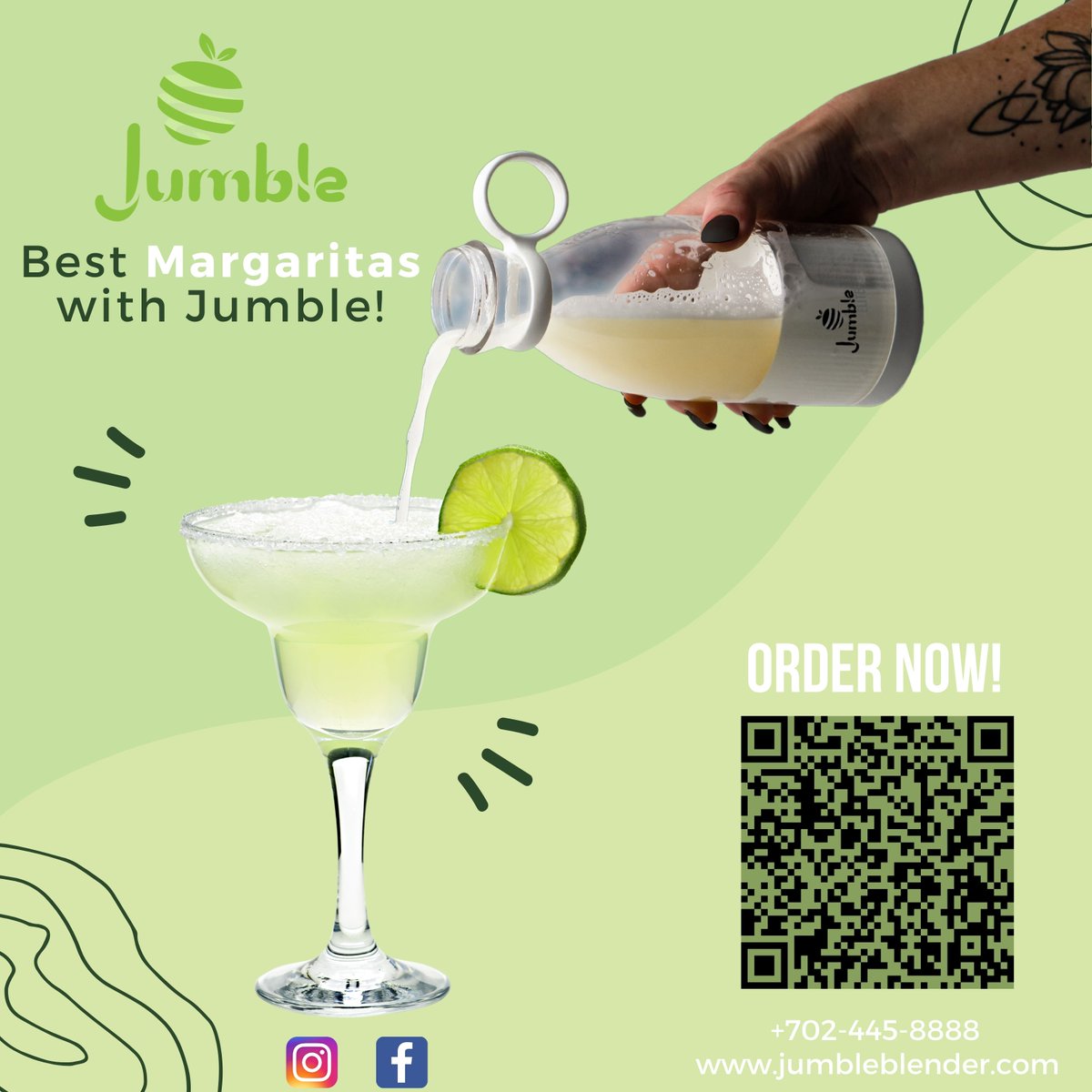 jumble portable blender