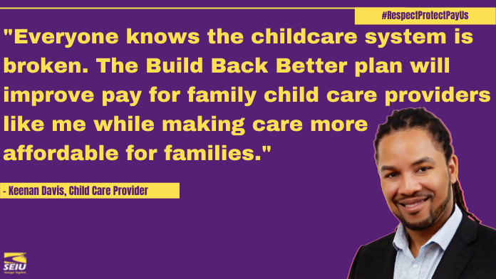 It's time to #BuildBackBetter with an investment in care and the workers who provide it. #CareCantWait #CareIsEssential
