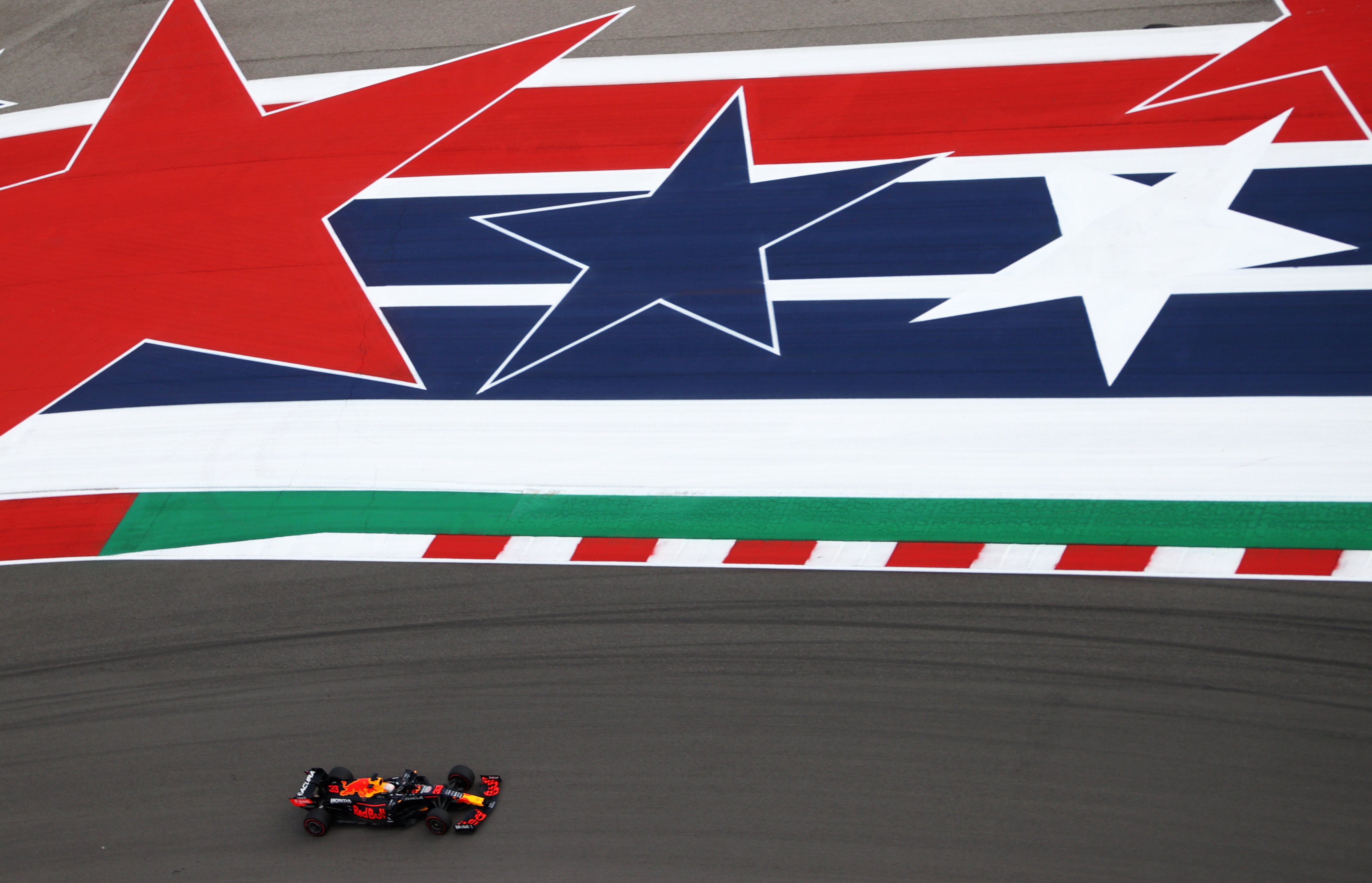 Max Verstappen podczas FP2 przed Grand Prix USA