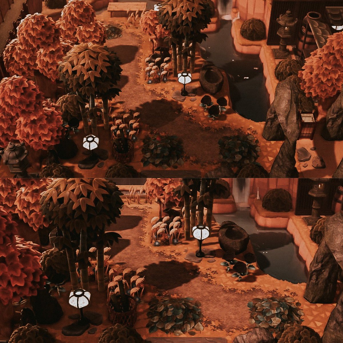 Jayhorizonz's tweet photo. Autumn colors just hit different 🍂 #ACNH #AnimalCrossingNewHorizons #acnhinspo #ACNHDesigns #acnhdesign #どうぶつの森 #あつ森 https://t.co/ALHk8r1wYo