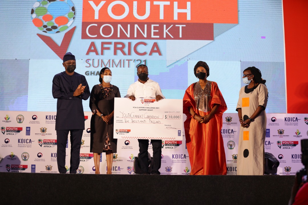 Congratulations to the winners of YCA #clusterschallenge 
Well done.🙌🙌
#ycghana #ycacameroon #ycbotsawana #YCBurkinaFaso, #YCGuinee , #YCSierraLeone,

#YOUthCanDoIt 
#YCAsummit2021 
#yac2021