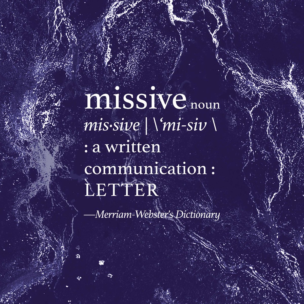NYU Prison Education (@nyuprisoned) on Twitter photo Missives is here! Happy to share the fourth annual publication of creative writing from our prison education program. Students at Wallkill C.F. produced "Missives" via correspondence w/ instructor Allyson Paty and the <a href="/NYUGallatin/">NYU Gallatin</a> writing program.
bit.ly/3vAfLSP Missives is here! Happy to share the fourth annual publication of creative writing from our prison education program. Students at Wallkill C.F. produced "Missives" via correspondence w/ instructor Allyson Paty and the <a href="/NYUGallatin/">NYU Gallatin</a> writing program.
bit.ly/3vAfLSP