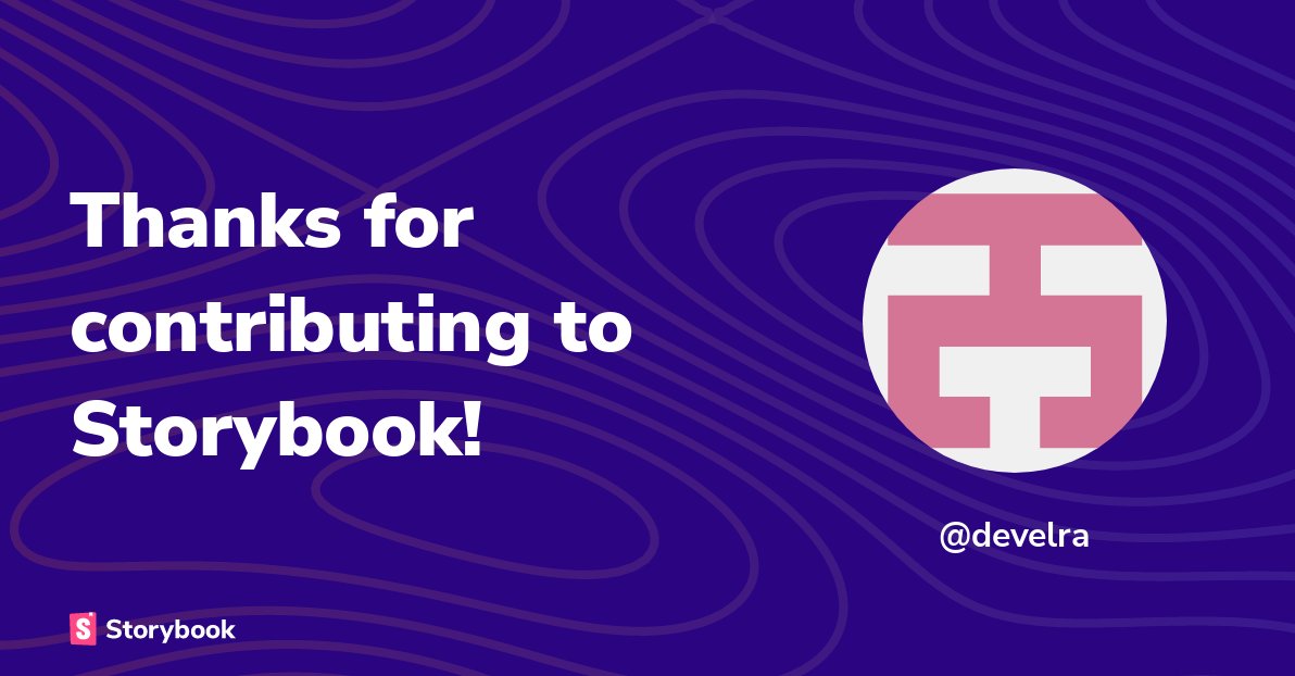 storybookjs's tweet photo. A big thank you to Michael Aaron (https://t.co/yPyCHK851K), thanks to him we've merged https://t.co/pseMap5hG0 improving #Storybook support for #Webpack5!
Fantastic job on your first-time contribution๐ช !
Follow him if you haven't already!
๐ ๐ ๐ ๐ ๐ ๐ ๐ ๐ https://t.co/oK6QQh6g0H