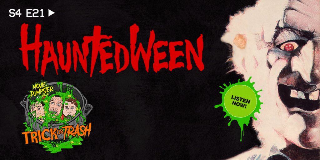 MovieDumpster's tweet photo. #TrickorTrash is keepinβ that pumpkin rollinβ with a new episode, Dumpster Dwellers! πΌπ
4.21 Hauntedween
Tune in now at https://t.co/bt5T1YX7T2! ππΌπ
#moviedumpster #podcast #horrorpodcast #HorrorMovies #halloween #halloween2021 #hauntedween https://t.co/U5gyDrSmdU