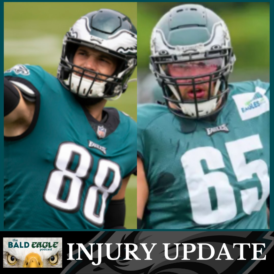 baldeagle4133's tweet photo. Both Dallas Goedert and Lane Johnson are expected to play at Las Vegas on Sunday

#nfl #flyeaglesfly #philadelphiaeagles #eagles #birdgang #eaglesnation #gobirds #podcast #thebaldeaglepodcast https://t.co/vztYsg3oyh