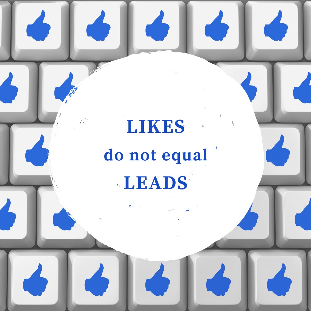 MarketingDGV's tweet photo. Do you ever find that you are getting a lot of engagement on your social media posts, but aren't getting and sales or leads?

It's because LIKES do not equal LEADS!

Need help getting more leads - Contact our sales team at 604-812-2519 or email susan@marketingdgv.com https://t.co/DrzZGkpsFa