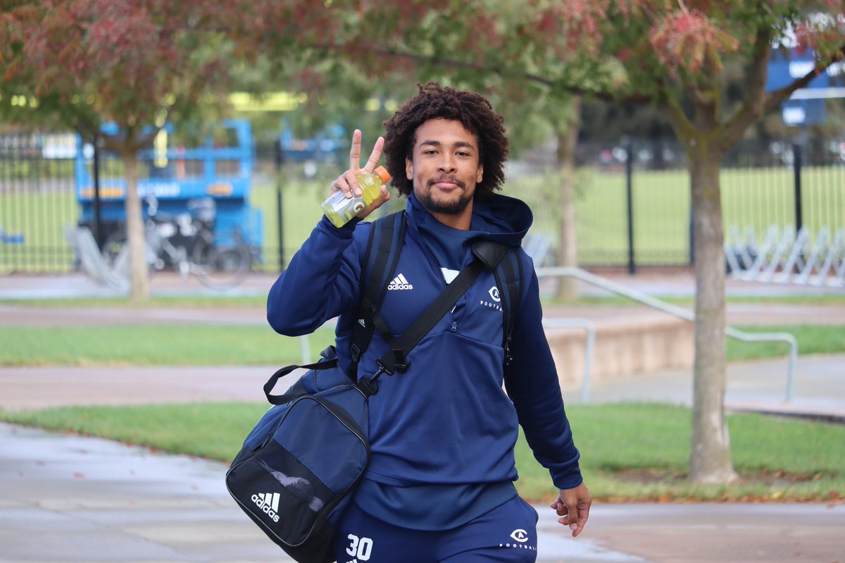 UCDfootball's tweet photo. Next stop Cal Poly 📍 https://t.co/pYAFzRkTo6