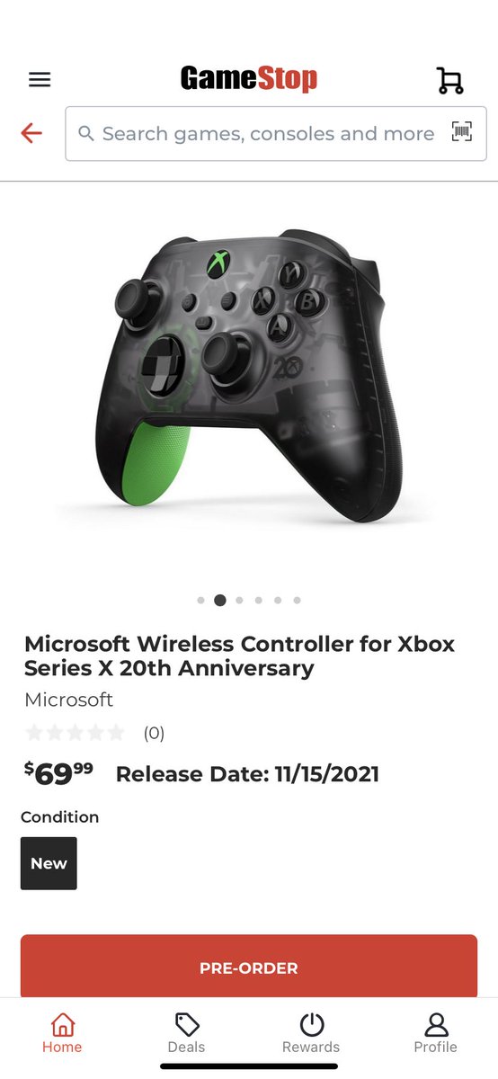 joe_ny's tweet photo. @Wario64 🙏thanks was able to get  Xbox Series X.      20th Anniversary Controller https://t.co/hfSLTDlQug