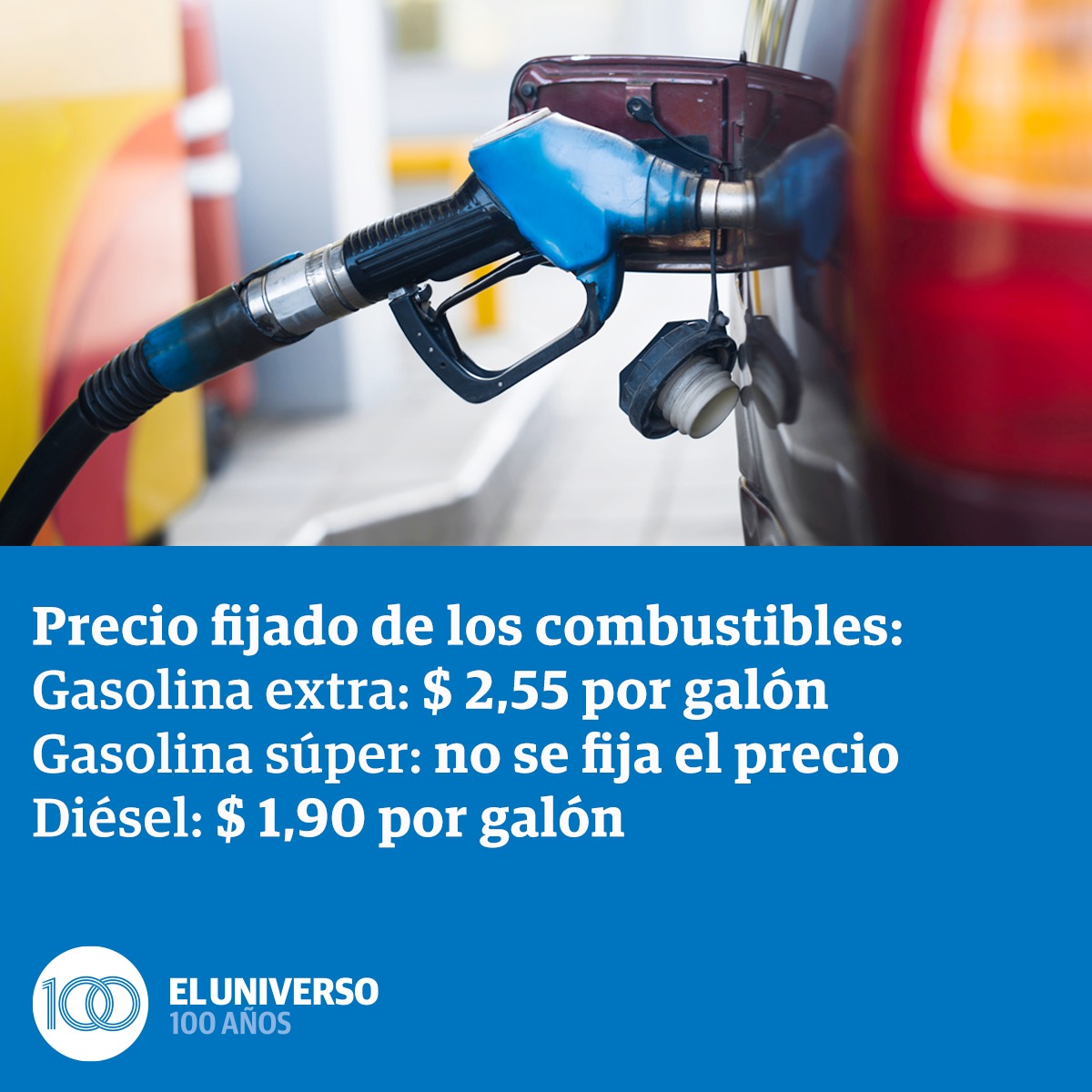 eluniversocom's tweet photo. (Ampliación) Presidente Guillermo Lasso anuncia suspensión de incrementos mensuales de los precios de los combustibles ► https://t.co/lXwwEBSBdS https://t.co/Rb7bYeL4jp