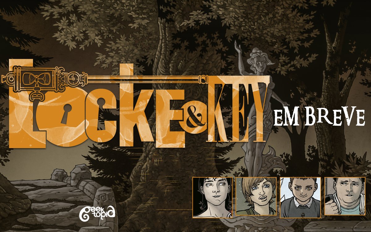 geektopiaofc's tweet image. Locke &amp;amp; Key está chegando! 🤩🤩