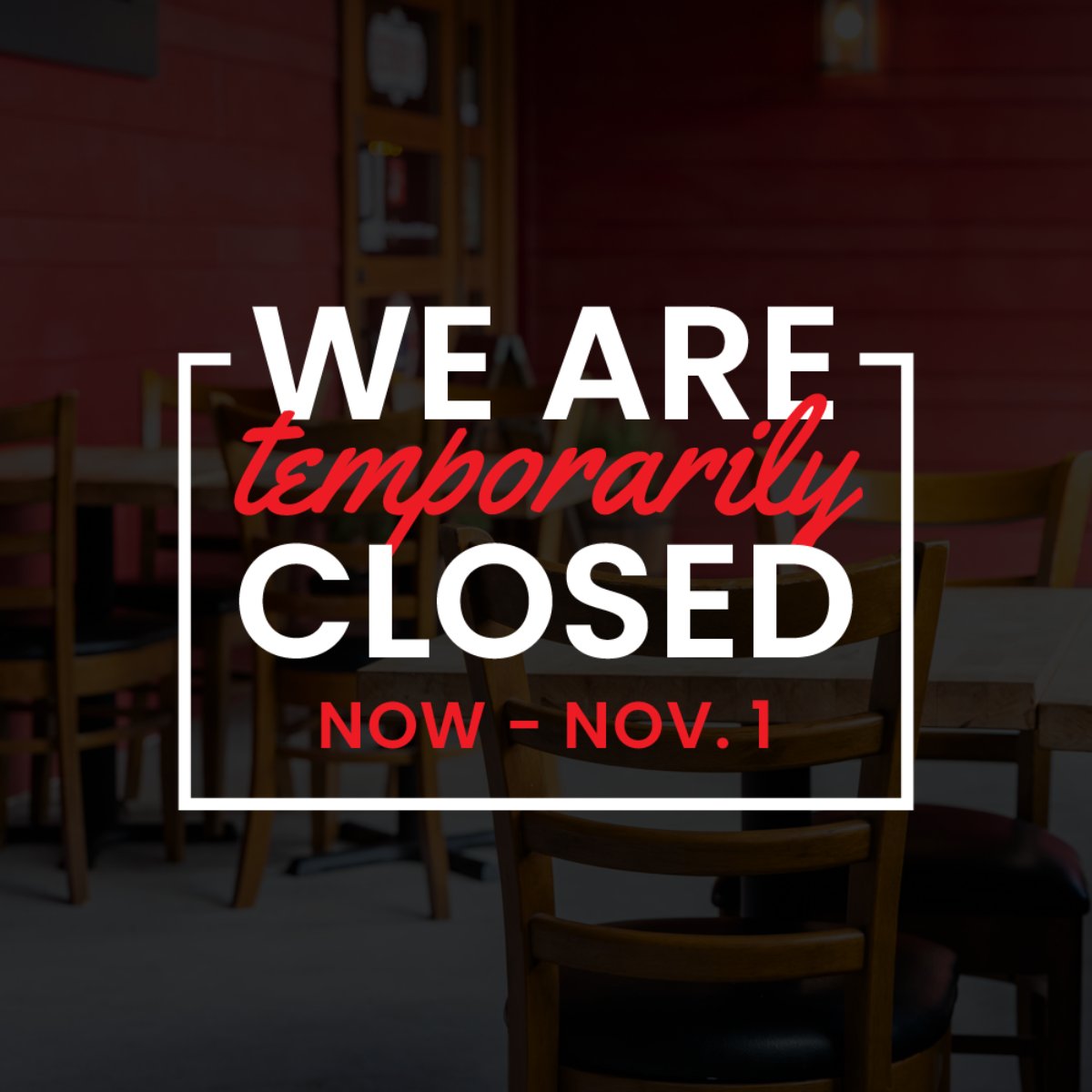 Just a reminder that we are currently closed. We're getting our newest location up and running. In the meantime, go check out R19 Taqueria in Lakeway, TX! #Austin #austintx #austintexas #keepaustinweird #atxfoodie #atxeats #atx #atxfood #austineats #dineatx #austin360