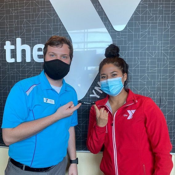 YMCANorth's tweet photo. Band Together - Audra got a band for being cool under pressure, getting up to speed quickly after being on leave & providing an awesome member experience at the front desk. Thank you for all that you do for the members & your team. #YiBELONG #ymca #BetterTogether #AnotherReasonY https://t.co/Q4OYxL69Dn