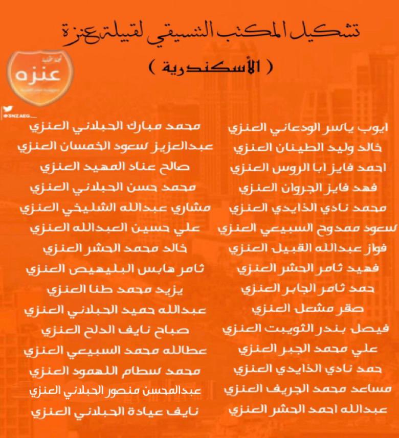 3nzaEg_'s tweet photo. بسم الله الرحمن الرحيم 
وبه نستعين 

تعلن لجنة طلبة قبيلة عنزة🟠
عن تشكيل المكاتب التنسيقية للقبيلة 
في جمهورية مصر العربية
  خدمةً للجموع الطلابية 
واستعداداً لخوض انتخابات اتحاد طلبة الكويت في مصر 
ضمن صفوف قائمة الفكر الطلابي 🔶

نسأل الله التوفيق والسداد .

#طلبة_مصر https://t.co/fgtkHmmOSn