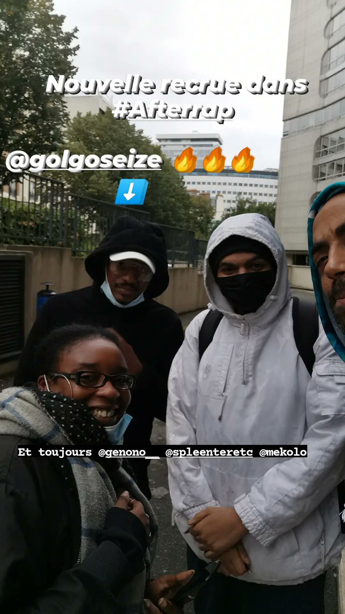 PascalCefran's tweet photo. Encore du sang frais dans #Afterrap @golgoseize https://t.co/VT2RQLfnE6