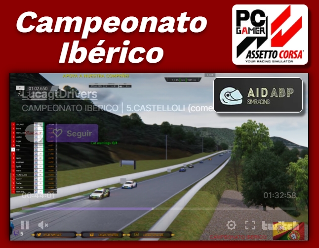CAMPEONATO IBERICO | 5.CASTELLOLI (comentada)
twitch.tv/videos/1182247…
lucagtclub.com