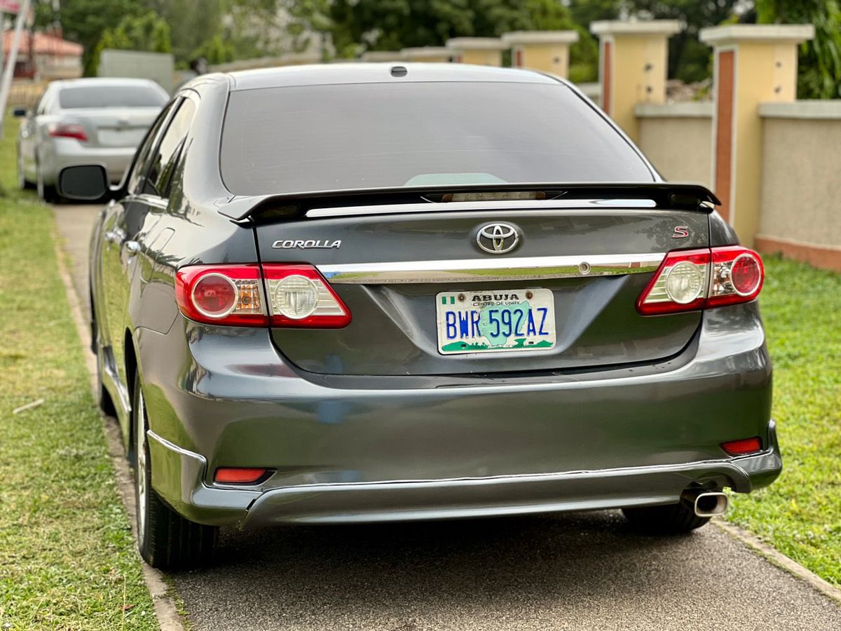 WutaMotorsNG's tweet photo. Registered Toyota Corolla S 🔥🔥
Year: 2013
Custom duty: Paid
Price: N4M
Location: Abuja
Call/WhatsApp 08056139710 https://t.co/oU35JyZRqW