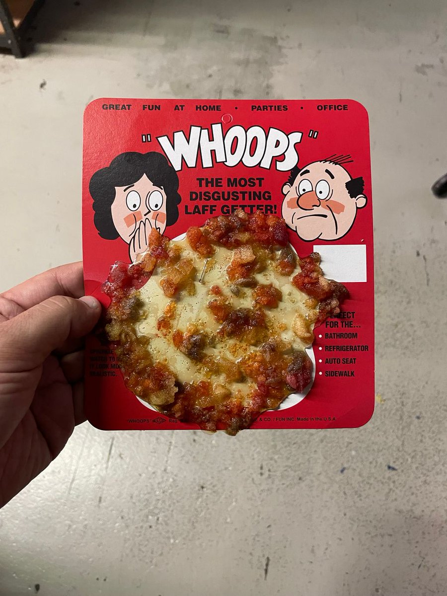 The most realistic fake vomit on the planet - you know you want it! Made in the USA.