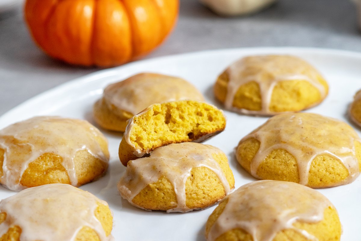 Afternoon baking.... pumpkin ricotta cookies (fall spin on my lemon ricotta ...