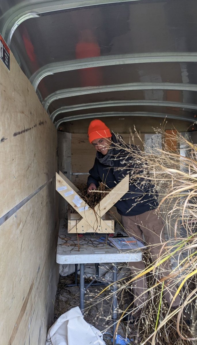 Patmos_Sphere's tweet photo. Another great #fieldworkfriday with @nicboer83 and @ISUBiomass harvesting #switchgrass #biomass Couldnt ask for a better fall. https://t.co/ozDLhGhCxu