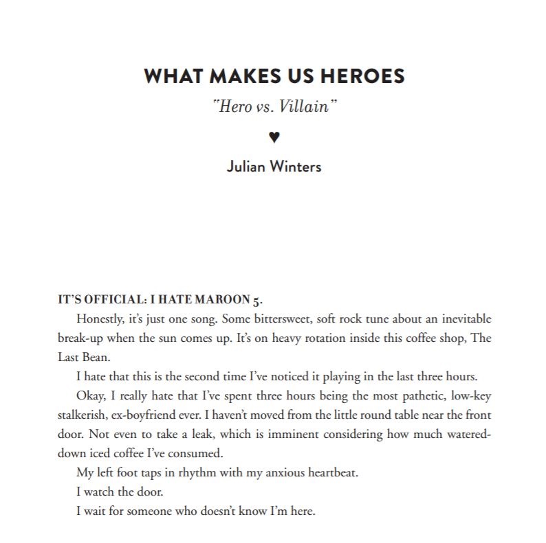 julianw_writes's tweet photo. ❄⚡ Happy Friday! It's time to reveal my #FoolsInLove romance trope: Hero vs. Villain! Here's a sneak peak at my story, "What Makes Us Heroes" + character art by the fantastic Abbey Lossing. I can't wait for you to meet Shai and Kyan and find out if their enemies or more? ❄⚡ https://t.co/TEE1OMMtuB