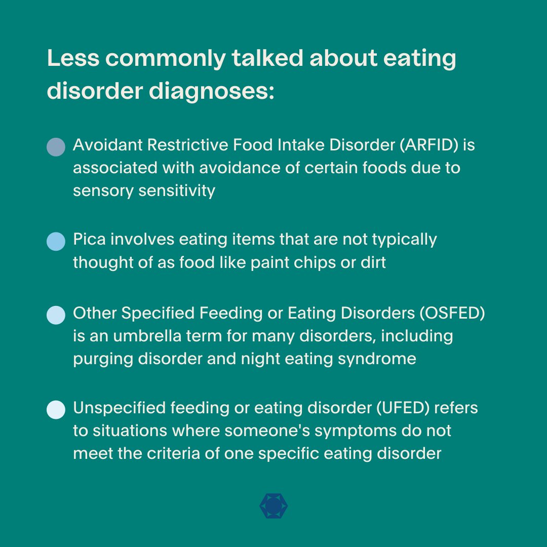 joinequip's tweet photo. As #NationalHealthWeek continues, we're recognizing the impact that labels and language can have on the public's perception of eating disorders. Learn more about eating disorders less frequently discussed here: https://t.co/Y6SwbXly6a https://t.co/jQYuRkdRk0