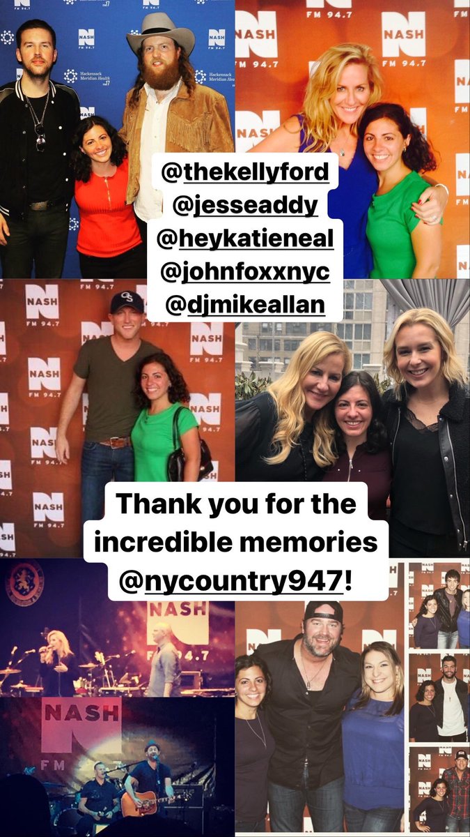 Lhope1's tweet photo. Thank you @NYCountry947 for the incredible memories! @thekellyford @JesseAddy @heykatieneal @JohnFoxxNYC @DJMikeAllan https://t.co/CjAEd7YjMT