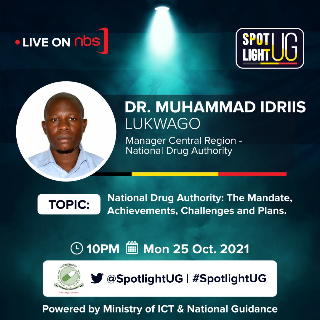 Next week on Monday 25th October, I will be joining my colleagues Dr. @HelenNdagije Dr. Lukwago to share with you insights into @UNDAuthority works on #SpotlightUg live on @nbstv powered by @MoICT_Ug