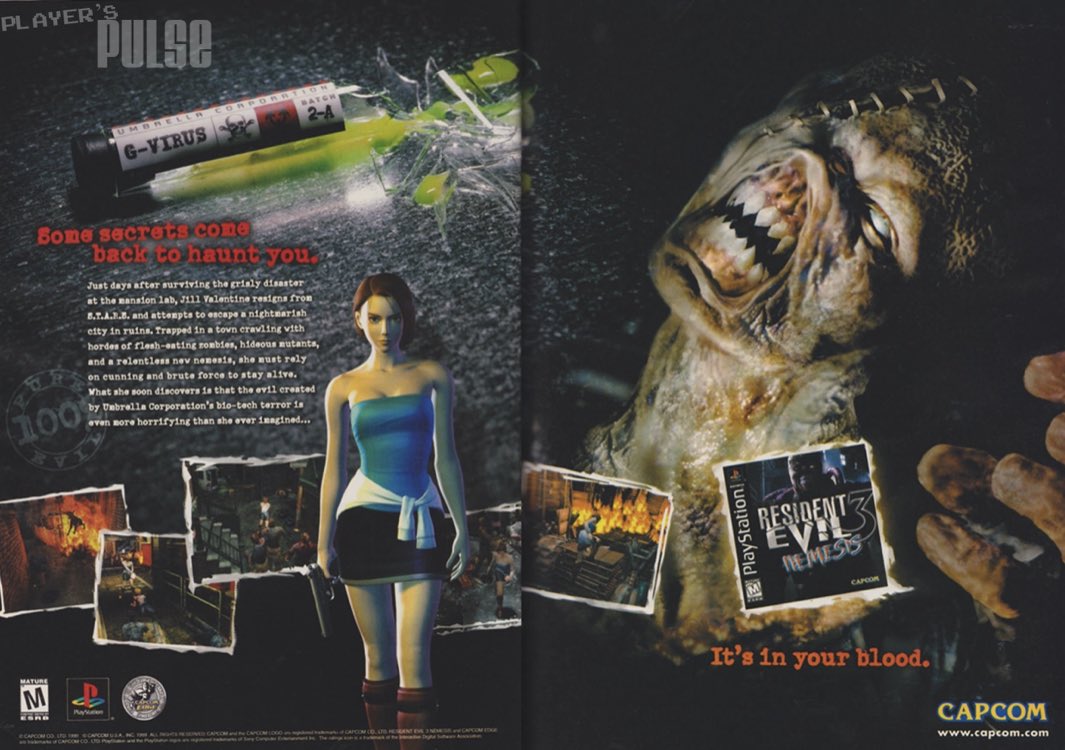 Resident Evil 3 Remake Classic PS1 Cover Art by allenrgamer on DeviantArt