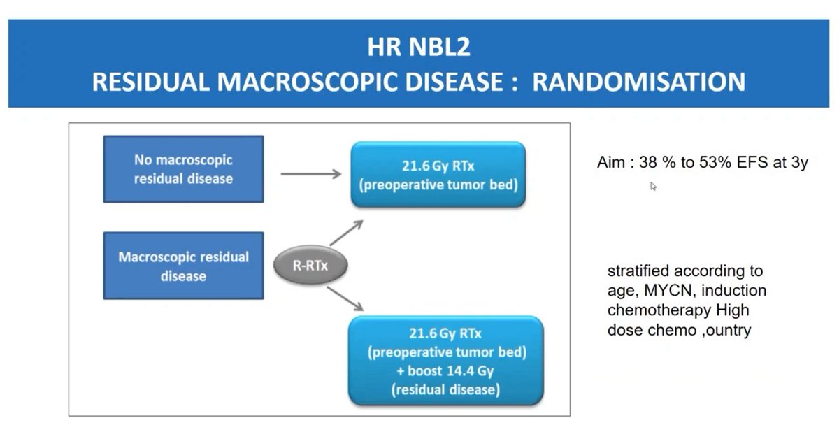StasLazarev's tweet photo. ⚡️The question of residual disease boost in high-risk 
#neuroblastoma patients remains open and is being investigated on HRNBL2 study. 

What a great #SIOP2021 talk by Dr. @anne_laprie from @IUCTOncopoleICR ! 👏👏👏

@WorldSIOP @intpros1 @IPSO_PedSurgOnc https://t.co/Kgr3i5DKxP