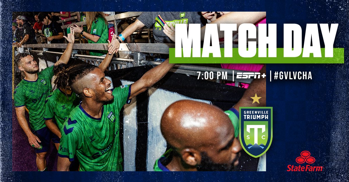Rise and shine, fam! It's Match Day for our regular season home finale and Fan Appreciation Night tonight at 7:00 PM, presented by <a href="/statefarm/">State Farm</a>! 

#GVLvCHA | #TogetherWeTriumph