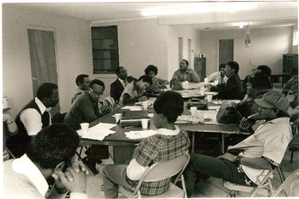 NEW COMMUNITIES IS ESTABLISHED IN 1969:  New Communities Inc. (NCI) is incorporated, adopting bylaws drafted by C.B. King.  NCI’s first officers are Slater King, president; Fr. Albert J. McKnight, vice president; Fay Bennett, secretary; and Leonard Smith, treasurer. #worldcltday