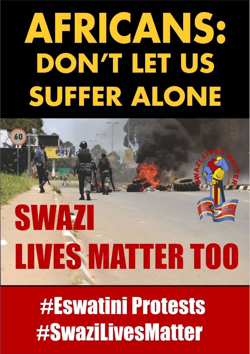 #SwaziLivesMatter #EswatiniProtests