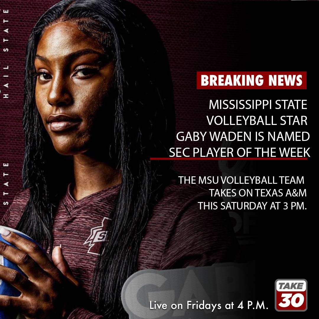 Mississippi State's Gabby Waden collected the SEC's Player and the SEC's Offensive Player of the Week accolades announced Monday by the conference office. #hailstate #volleyball #godawgs